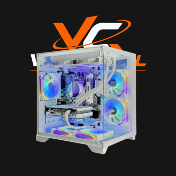 PC Gamer Ryzen 7 5700x, 32gb Ddr4 3200mhz, RTX 4060 8GB, SSD 1TB Nvme, Branco – Full White Premium Water Cooler RGB E Cabos Sleeved