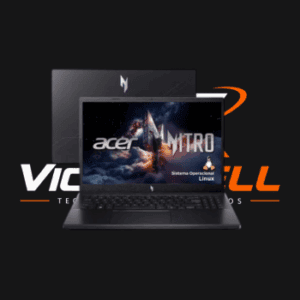 Notebook Gamer Acer Nitro V15 Intel Core i5 512GB SSD 16GB RAM 15.6” Full HD 165Hz IPS NVIDIA RTX 4050 6GB Linux ANV15-52-52X